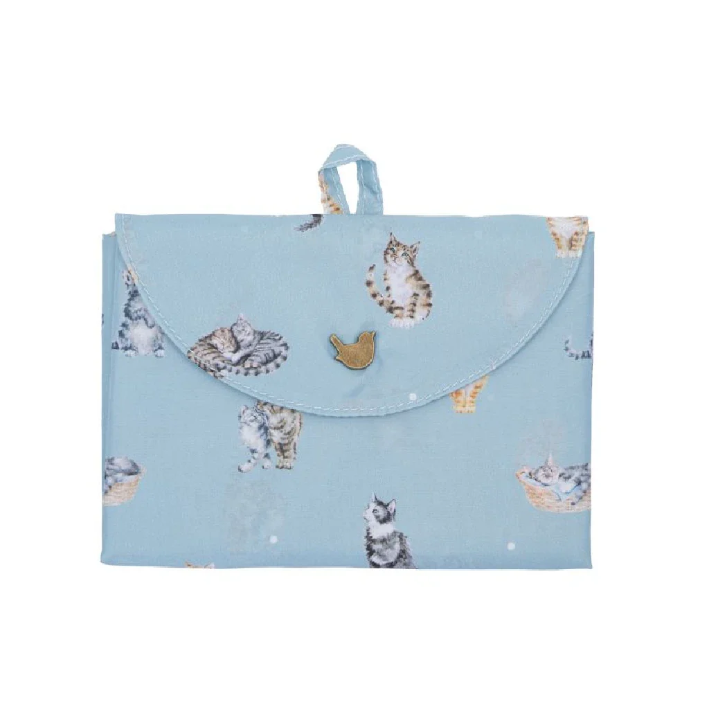 Wrendale: Feline Friends' Cat Foldable Shopping Bag - Image 3