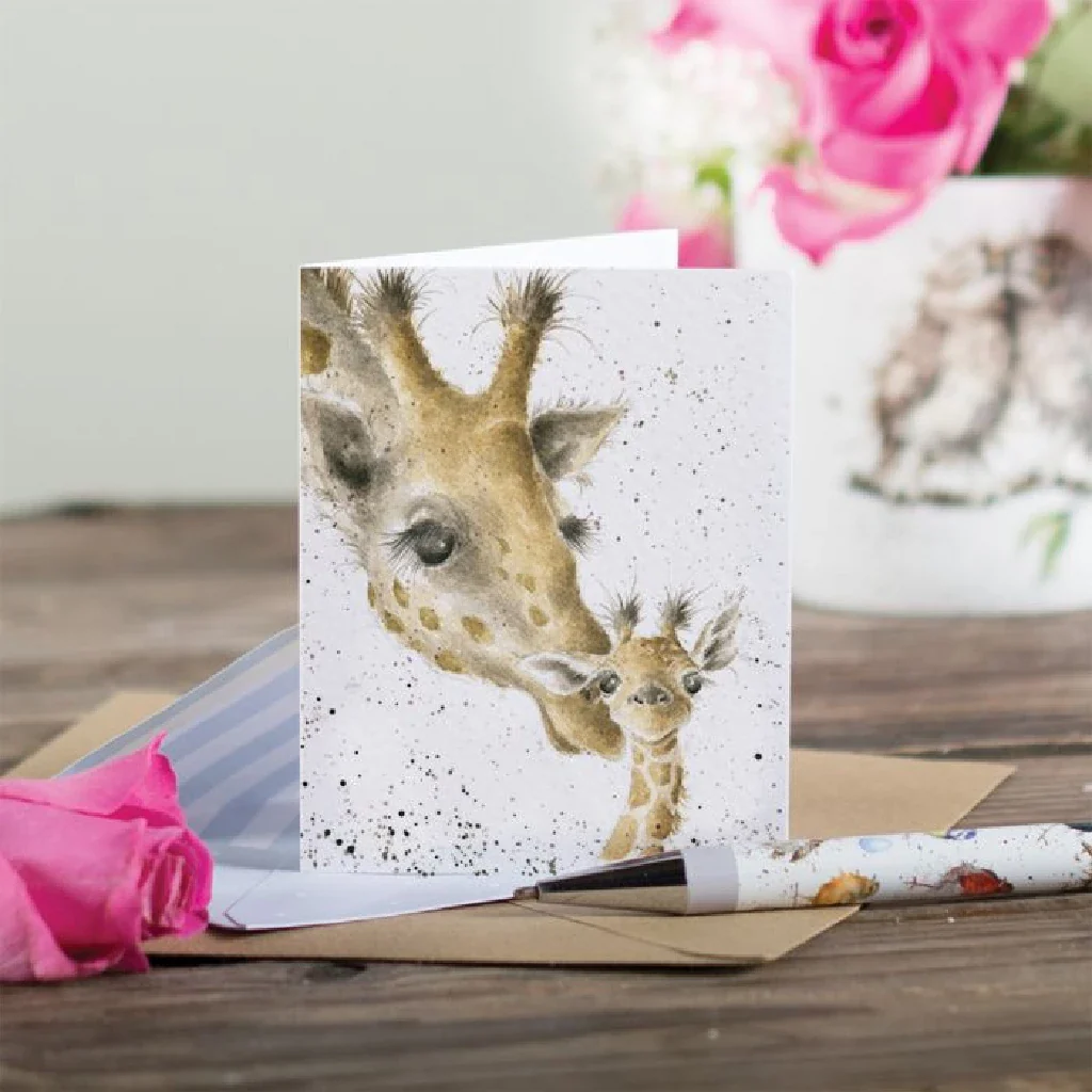 Wrendale : First Kiss' Giraffe Enclosure Card - Image 2