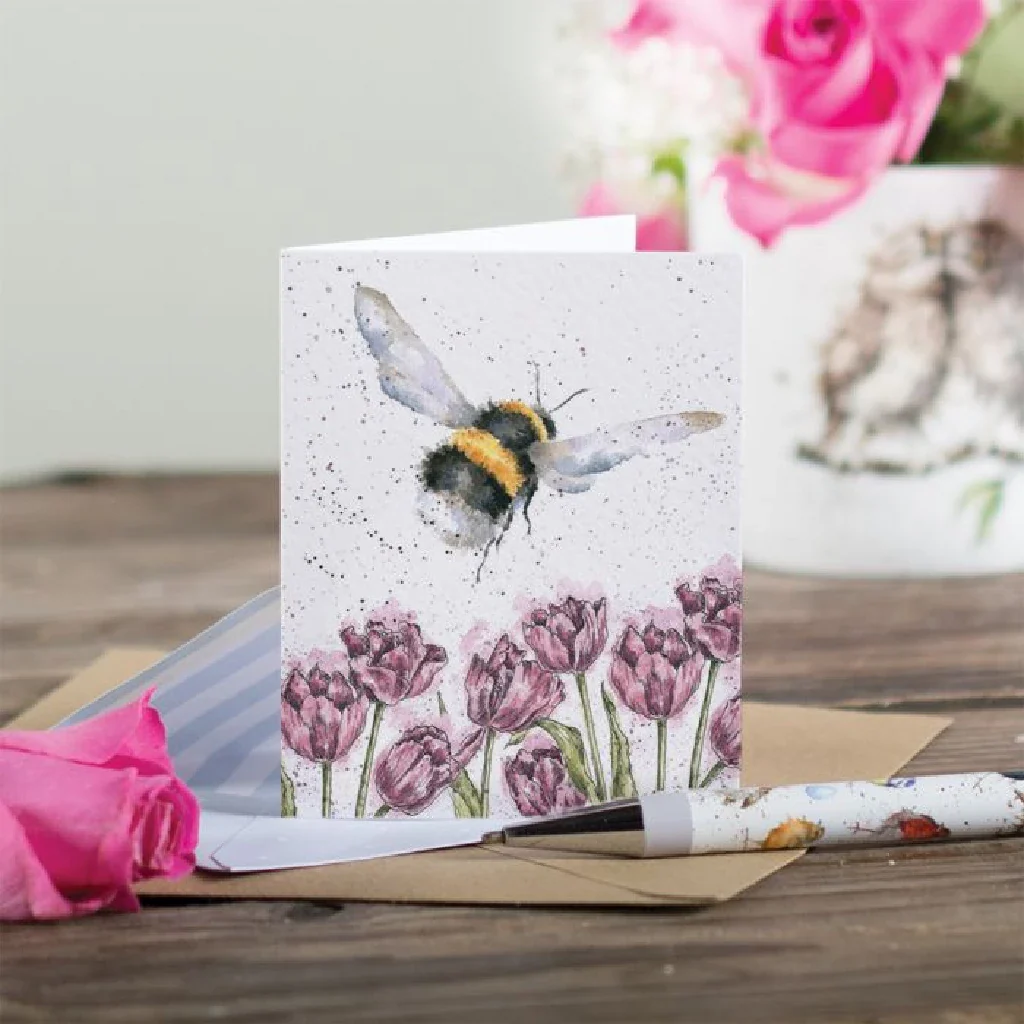 Wrendale : Flight of the Bumblebee' Bee Enclosure Card - Image 2