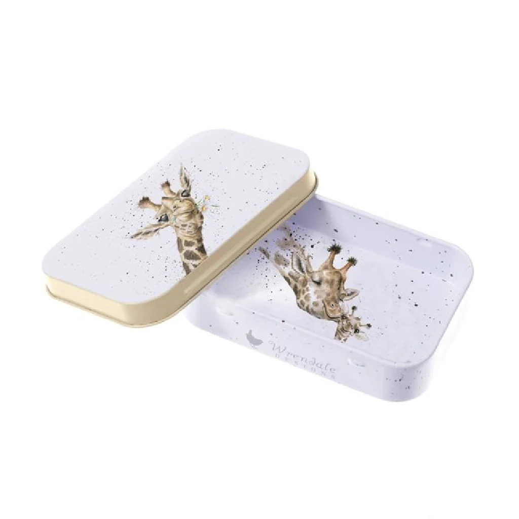 Wrendale : Flowers' Giraffe Mini Gift Tin