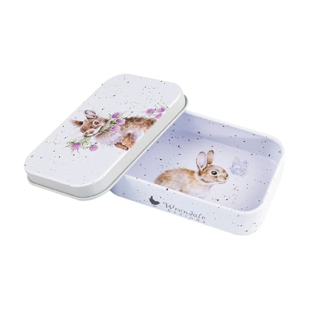 Wrendale : Head Clover Heels' Rabbit Mini Gift Tin