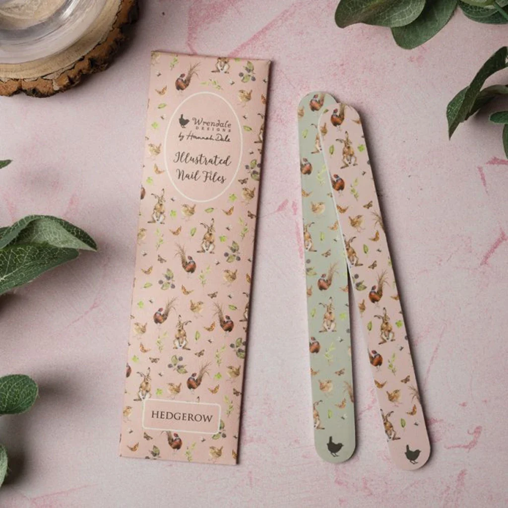 Wrendale : Hedgerow' Country Animal Nail File Set - Image 2