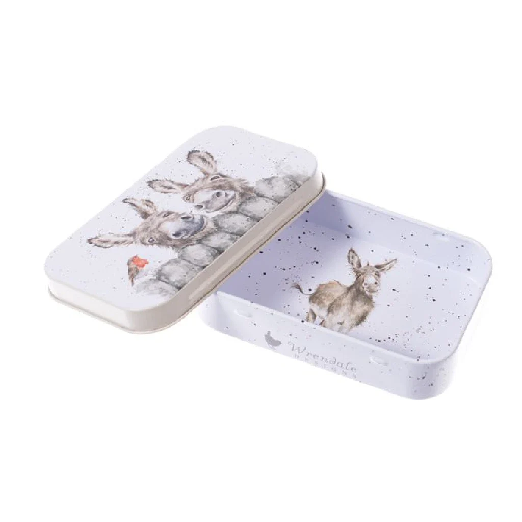 Wrendale : Hee Haw' Donkey Mini Gift Tin