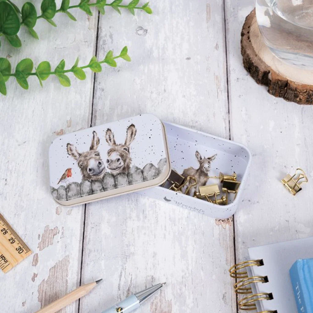 Wrendale : Hee Haw' Donkey Mini Gift Tin - Image 2