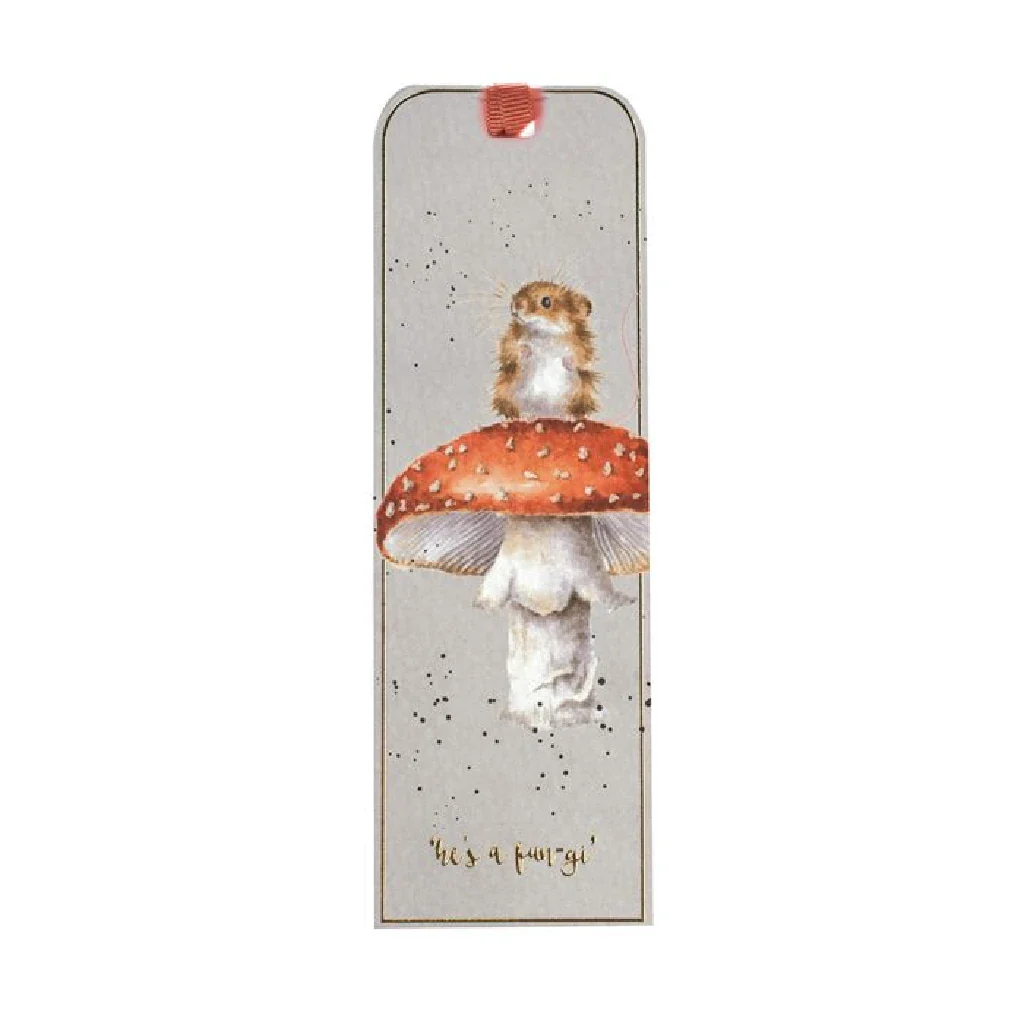Wrendale : He's a Fun-gi' Mouse Bookmark