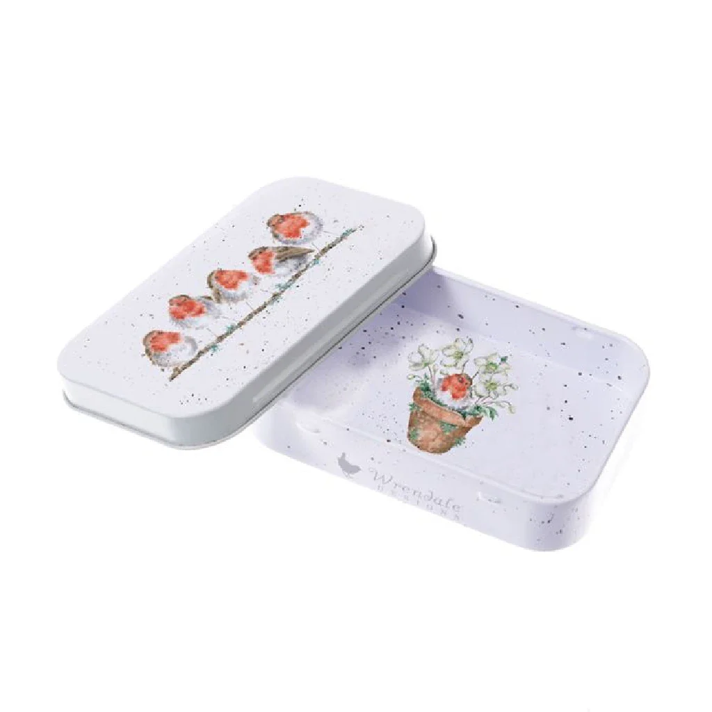 Wrendale : Jolly Robin' Mini Gift Tin
