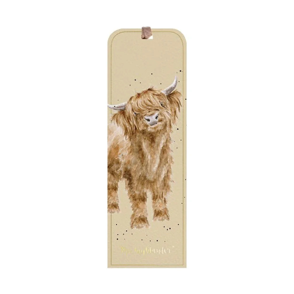 Wrendale : The Highlander' Highland Cow Bookmark