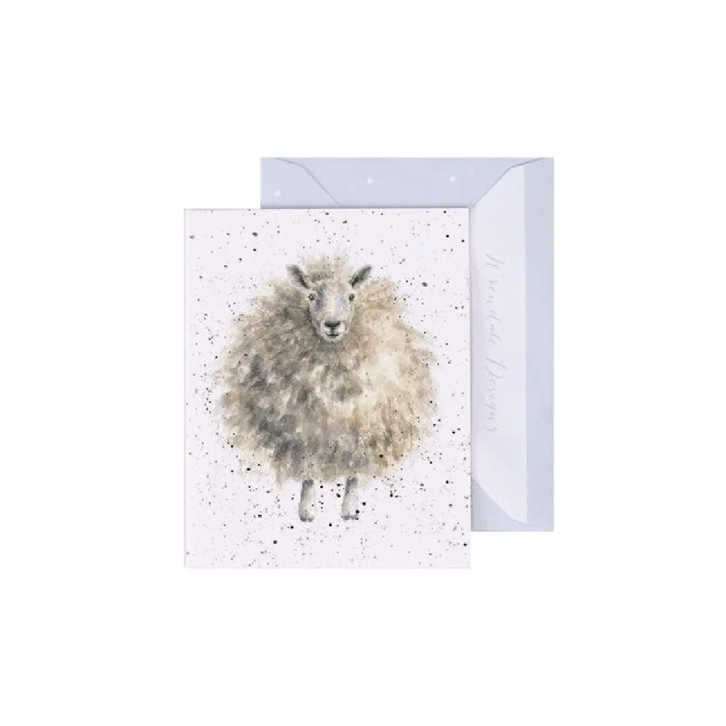 Wrendale : The Woolly Jumper' Sheep Enclosure Card