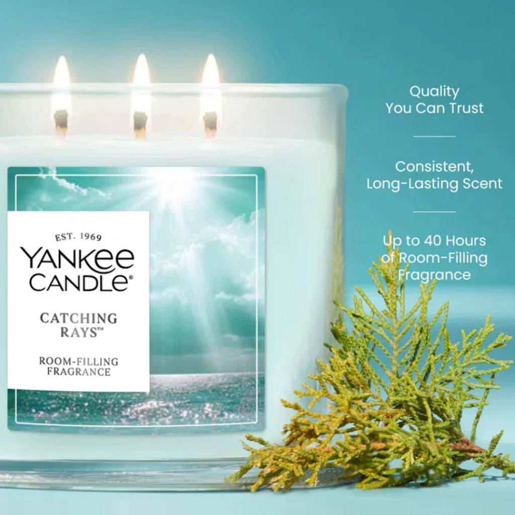 Yankee Candle : Catching Rays Medium Jar Candles - Image 3