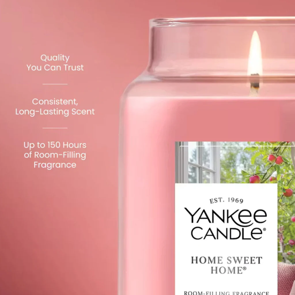 Yankee Candle : Home Sweet Home Large Jar Candles - Image 3