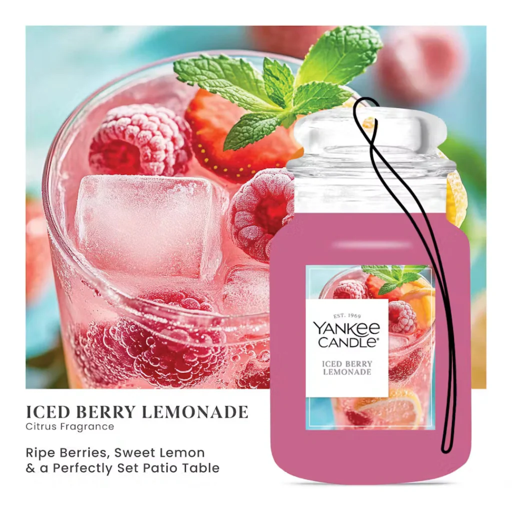 Yankee Candle : Iced Berry Lemonade Car Jar® - Image 2