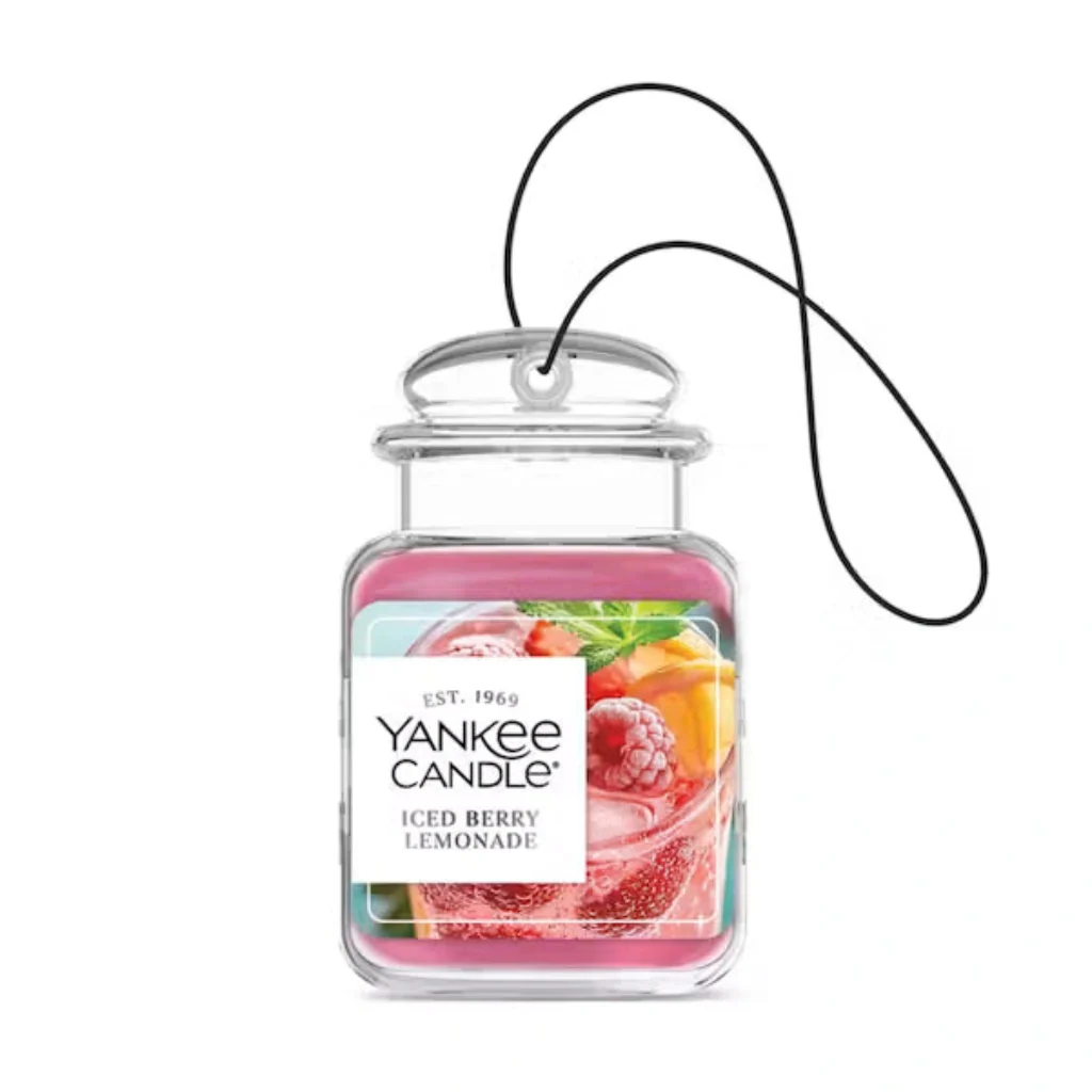 Yankee Candle : Iced Berry Lemonade Car Jar Ultimate Fragrance