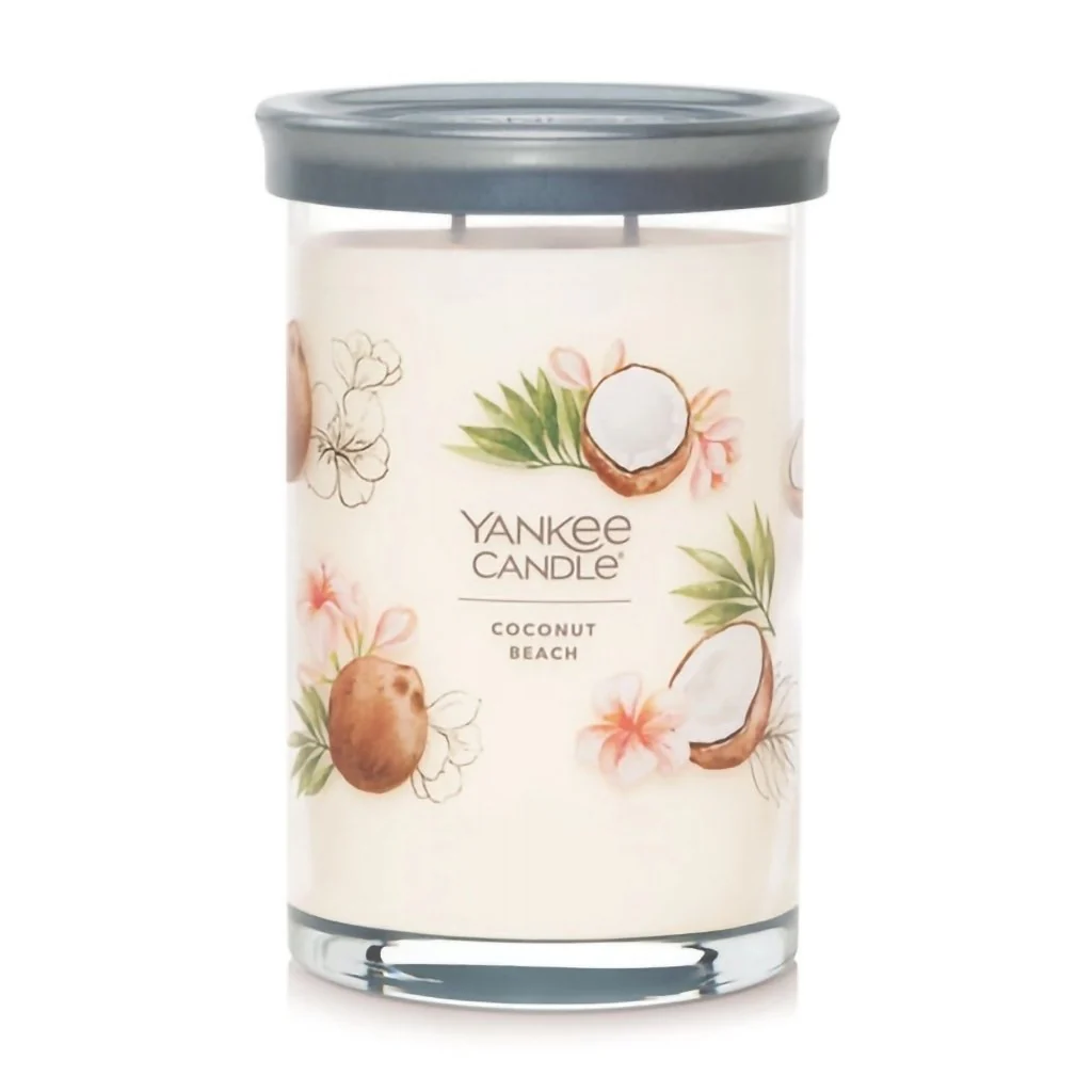 Yankee Candle : Large 2-Wick Tumbler Candle in Coconut Beach