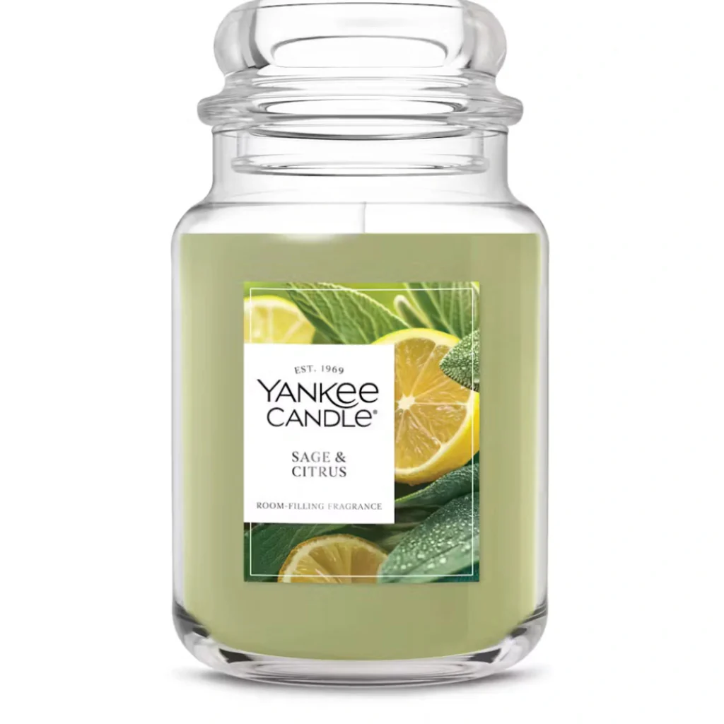 Yankee Candle : Sage & Citrus Large Jar Candles
