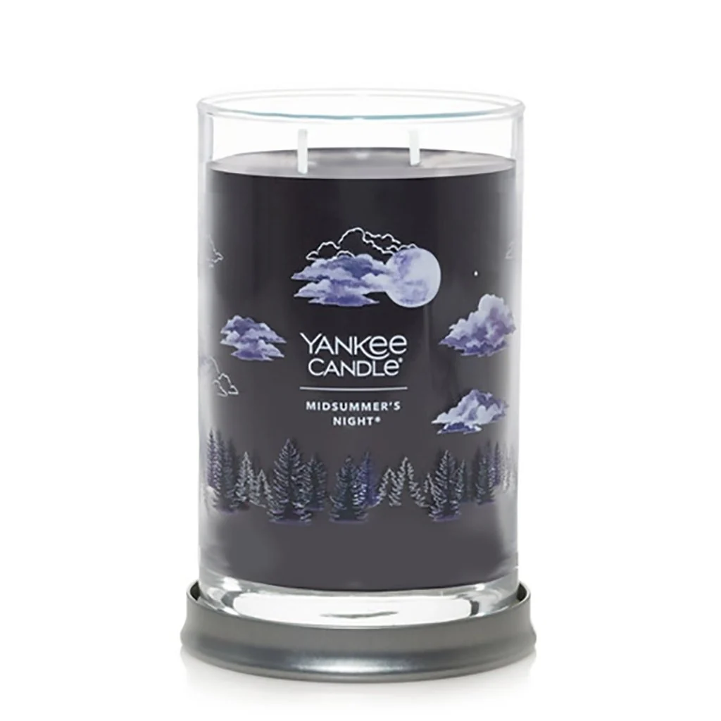 Yankee Candle : Signature Large Tumbler Candle in MidSummer's Night - Image 2