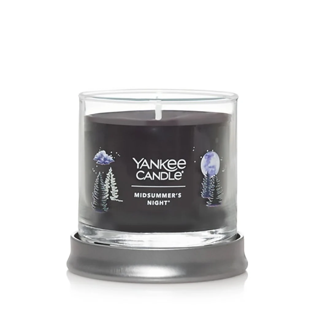 Yankee Candle : Signature Small Tumbler Candle in MidSummer's Night - Image 2