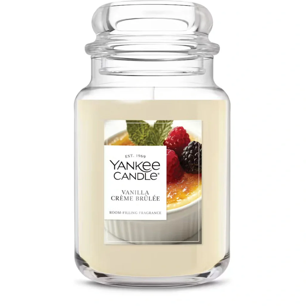 Yankee Candle : Vanilla Crème Brûlée Original Large Jar Candles