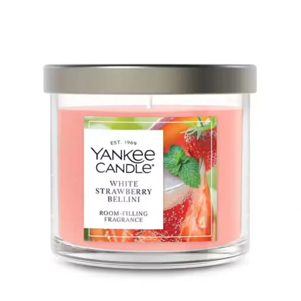 Yankee Candle : White Strawberry Bellini Small Tumbler Candle