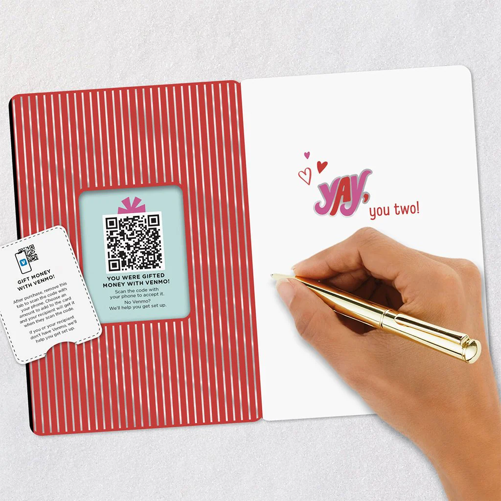 Yay Love Venmo Wedding Card - Image 7